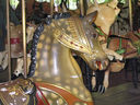 Dentzel Outside Row Horse - Detail